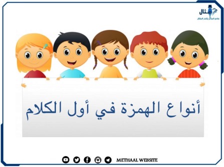6 انواع للهمزات في اللغة العربية وسبب كتابتها مع امثلة بشكل مبسط وسهل 